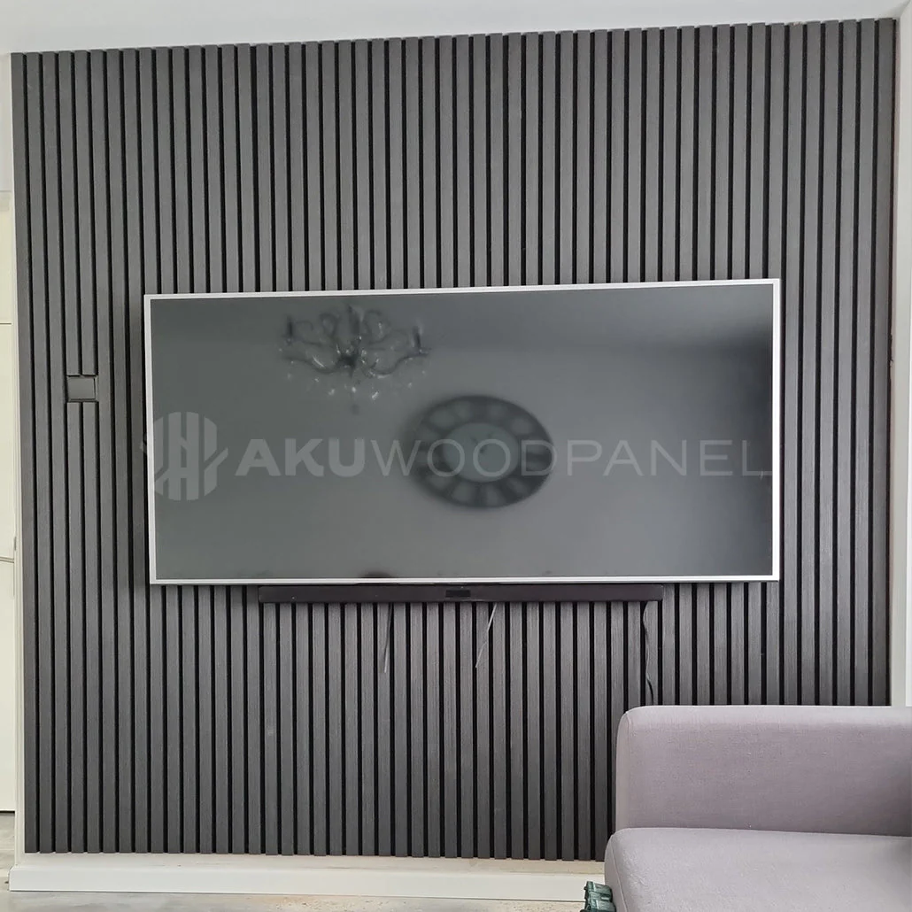 AkuPanel Grijs Walnoot-Hout | 300cmx60cm | 3-zijdig écht houtfineer - Image 6