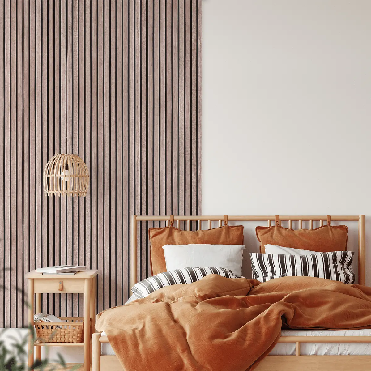 AkuPanel Walnoot hout | 240cm x 60cm | 3-zijdig écht houtfineer - Image 8