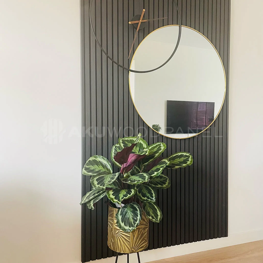 AkuPanel Zwart Eiken-Hout | 300cmx60cm | 3-zijdig écht houtfineer - Image 7