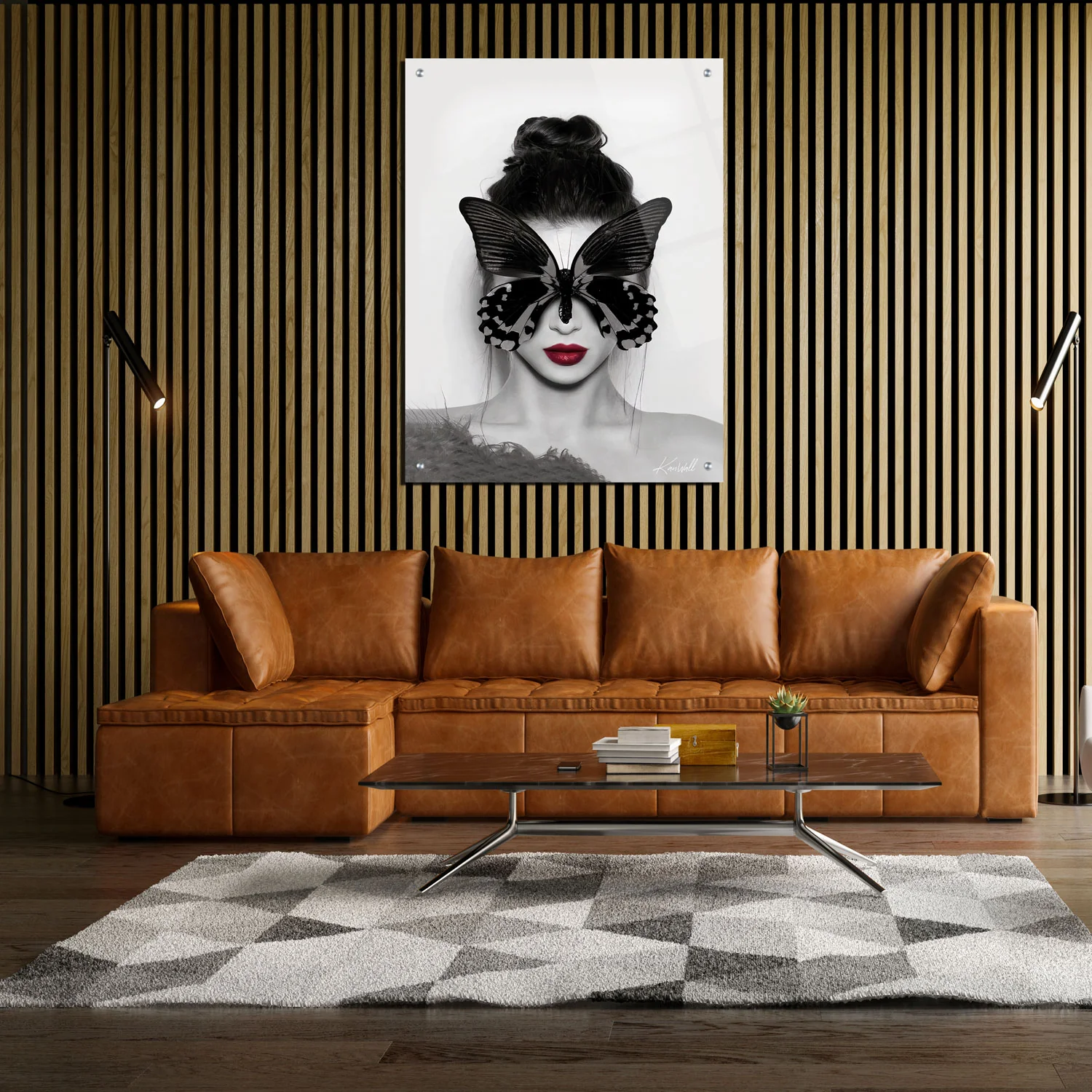Canvas | Plexiglas Schilderij - Butterfly Dreams - Image 3