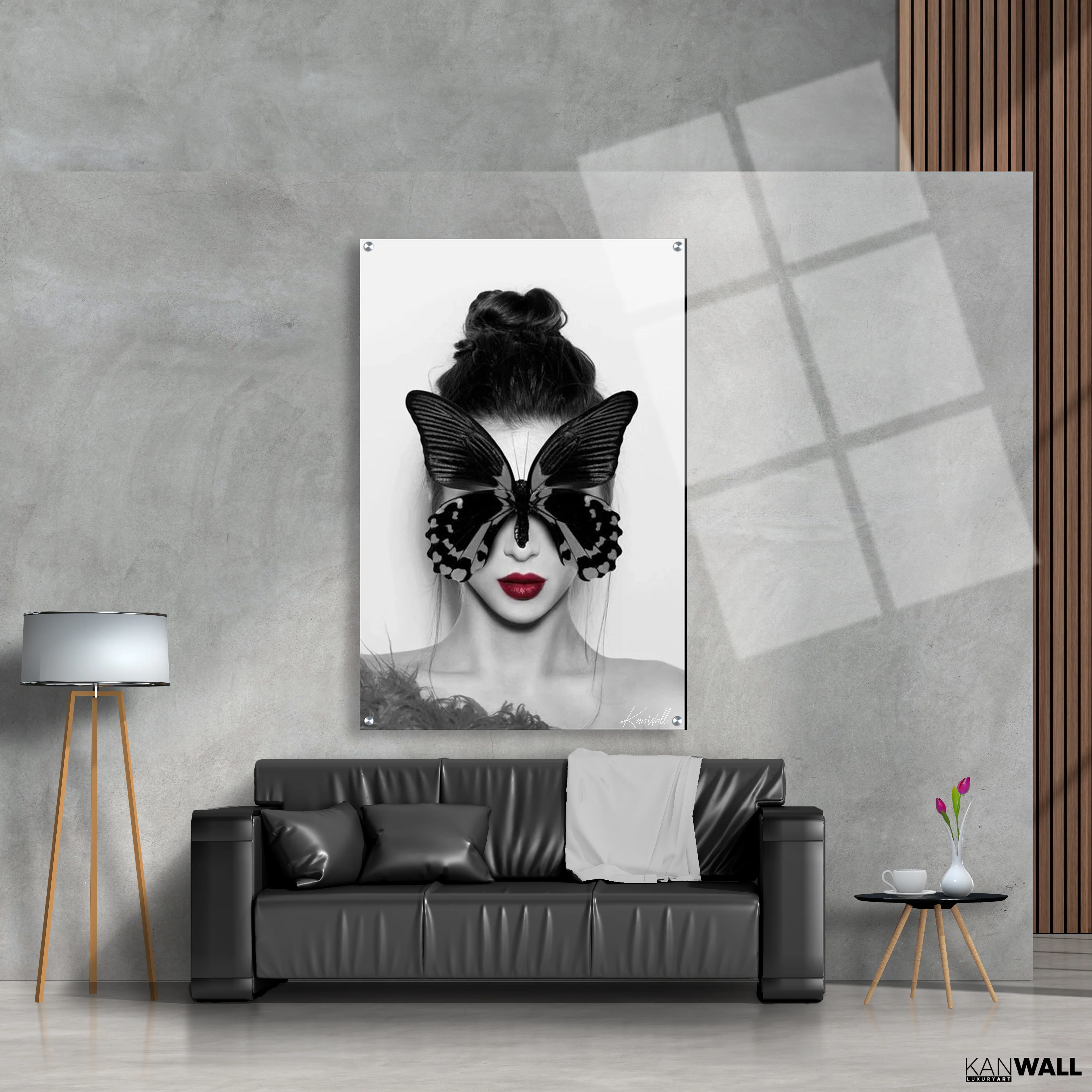 Canvas | Plexiglas Schilderij - Butterfly Dreams - Image 4