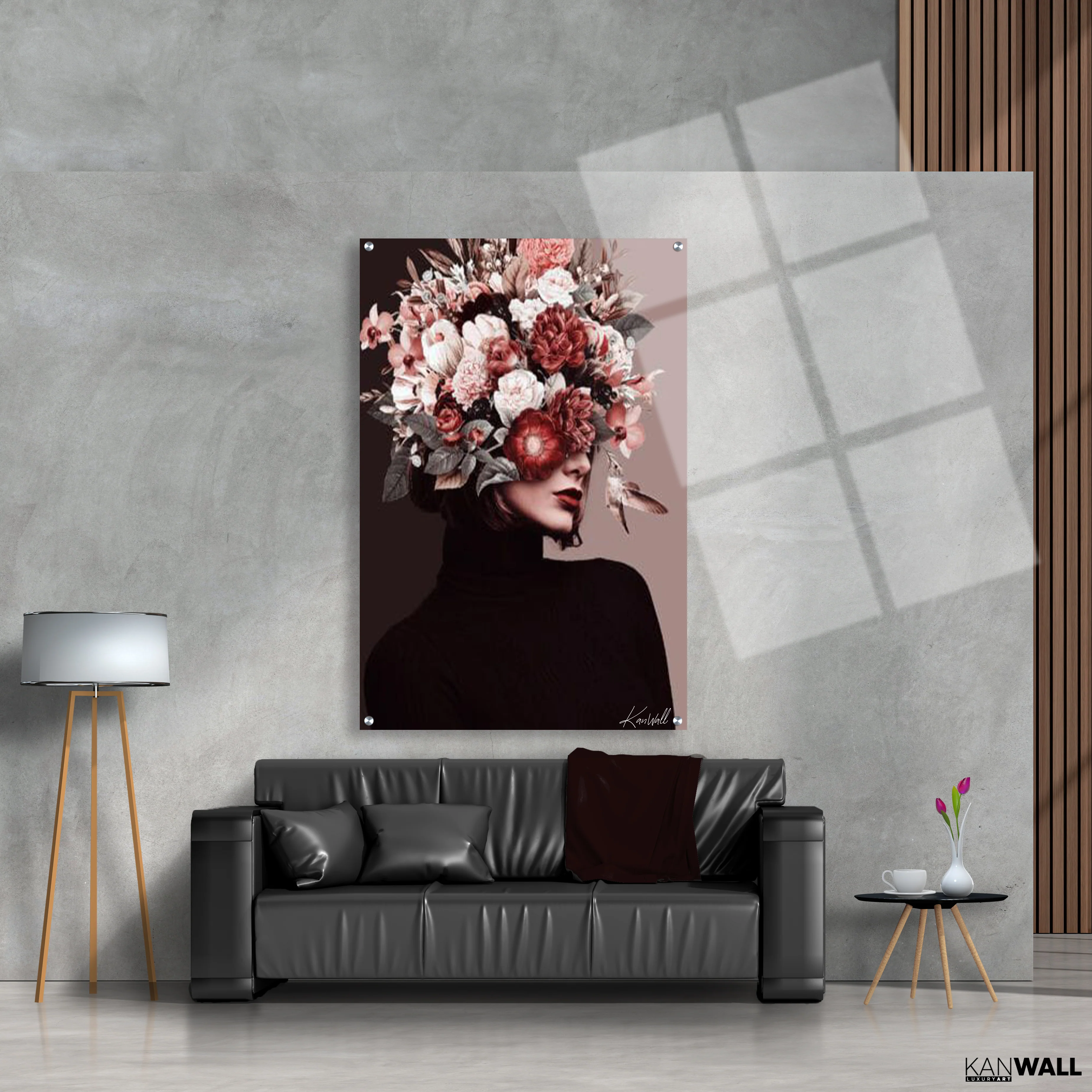 Canvas | Plexiglas Schilderij - Flower Head - Image 4