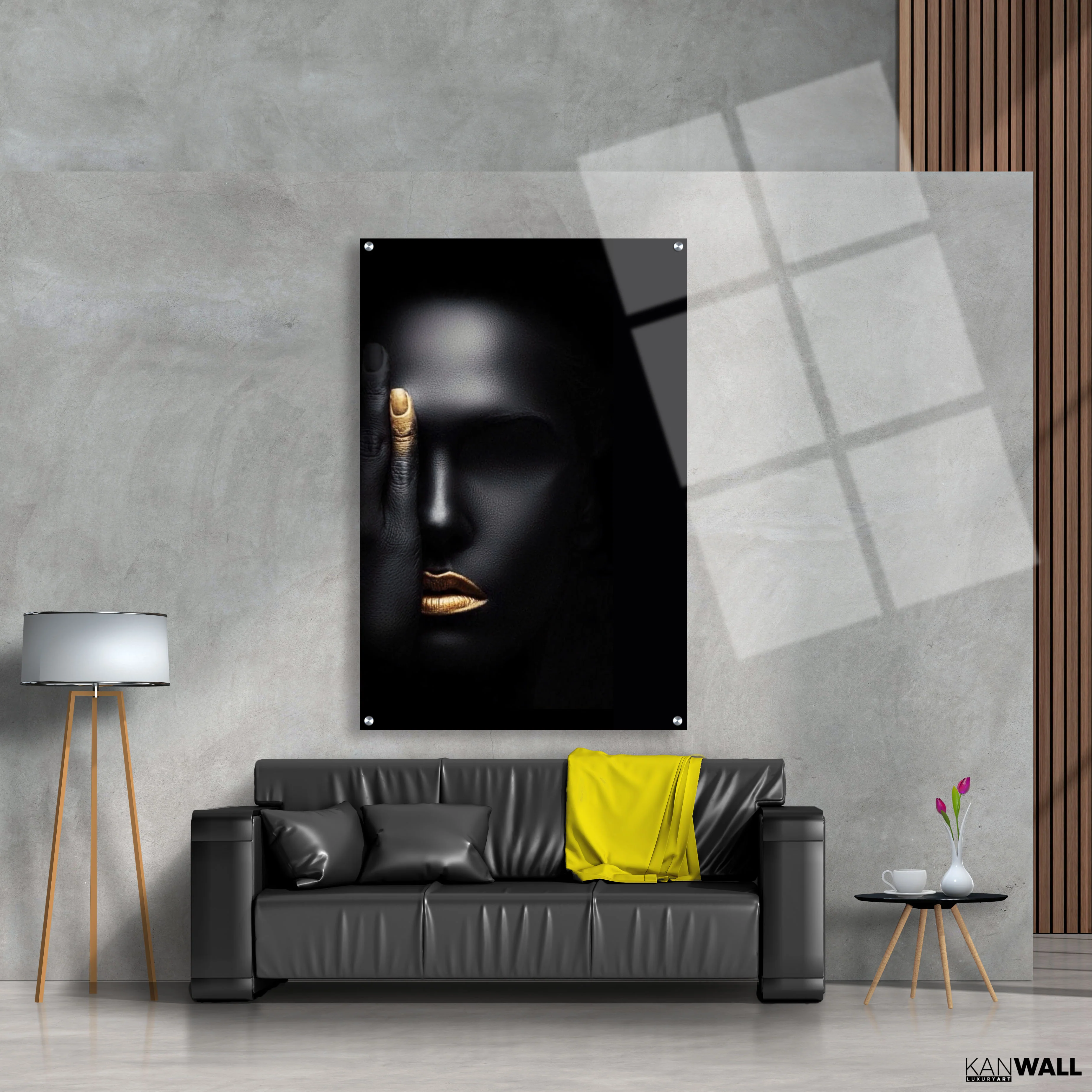 Canvas | Plexiglas Schilderij - Golden Beauty - Image 4