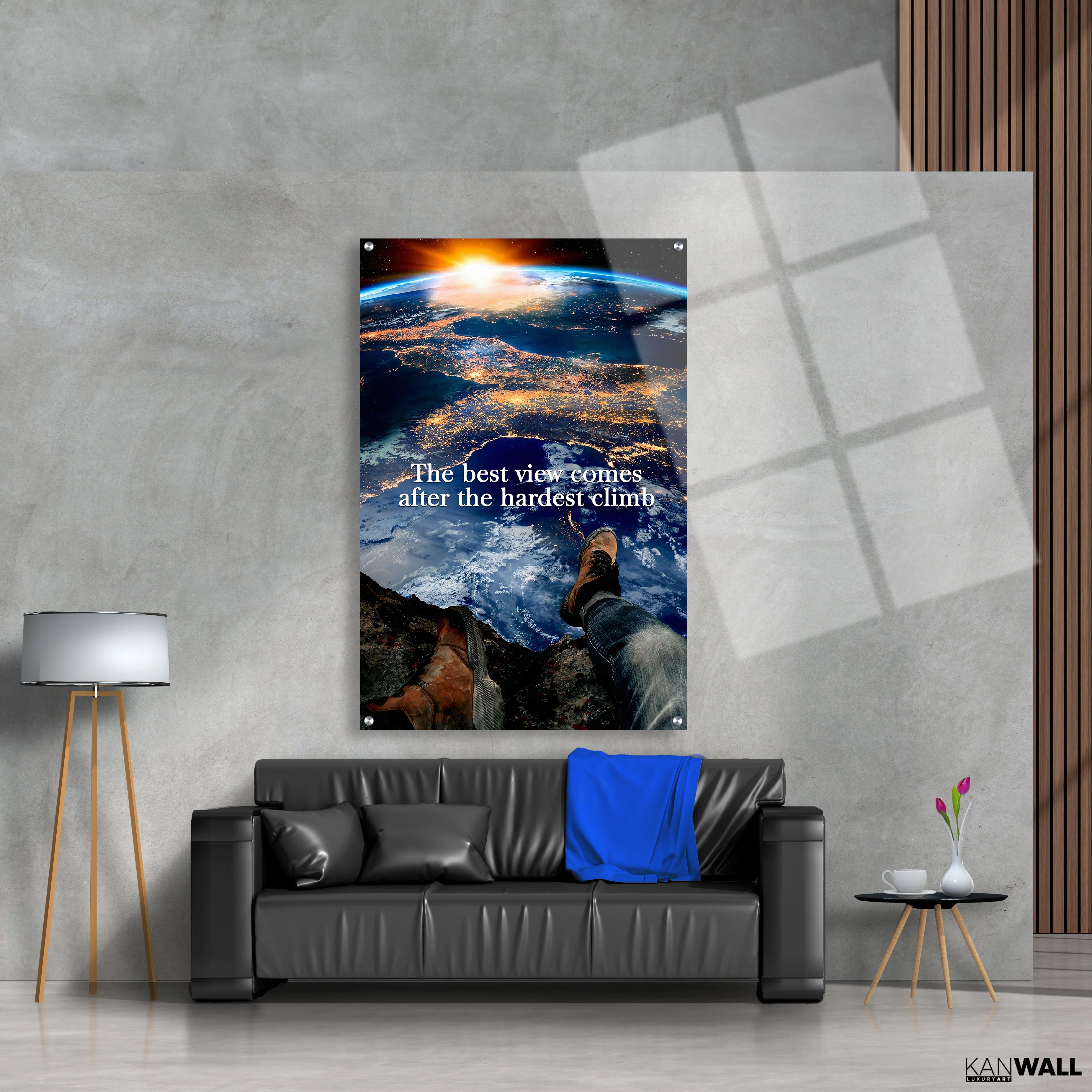 Canvas | Plexiglas Schilderij - Hardest Climb - Image 4