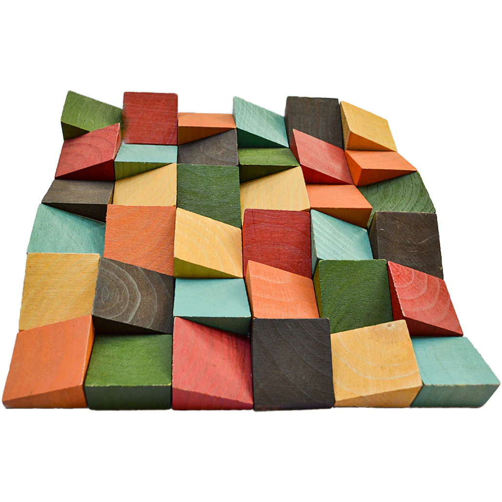 Houten Mozaïekpaneel | Dark Pine | 30×30 cm | Hout | Tegel - Image 5