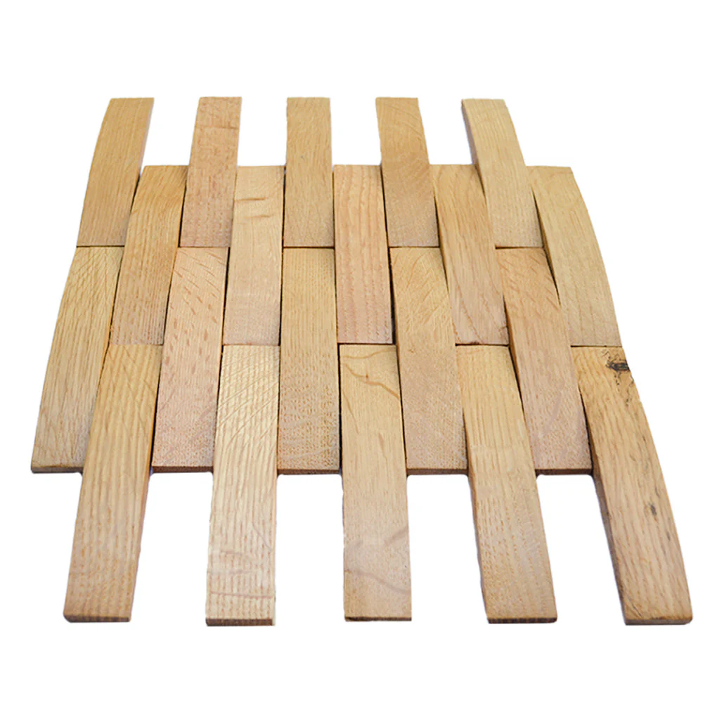 Houten Mozaïekpaneel | Eiken Licht | 30×30 cm | Hout | Tegel - Image 5