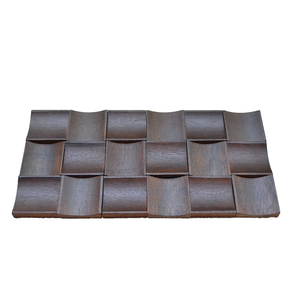Houten Mozaïekpaneel | Merbau XL | 30×60 cm | Hout | Tegel - Image 3