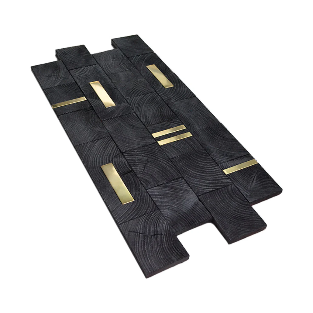Houten Mozaïekpaneel | Pine XL | 30×60 cm | Hout | Tegel - Image 3