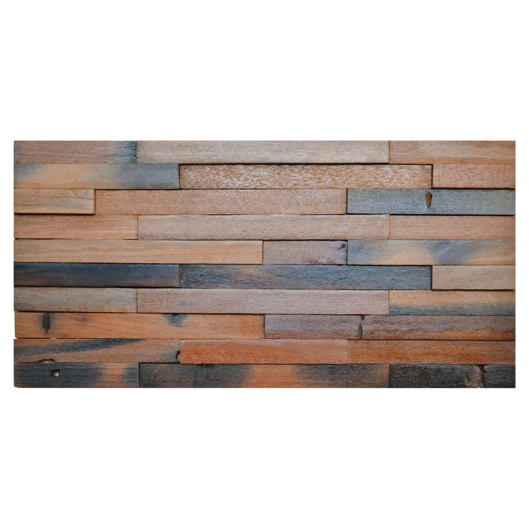 Houten Mozaïekpaneel | Shipwood XL | 30×60 cm | Hout | Tegel - Image 2