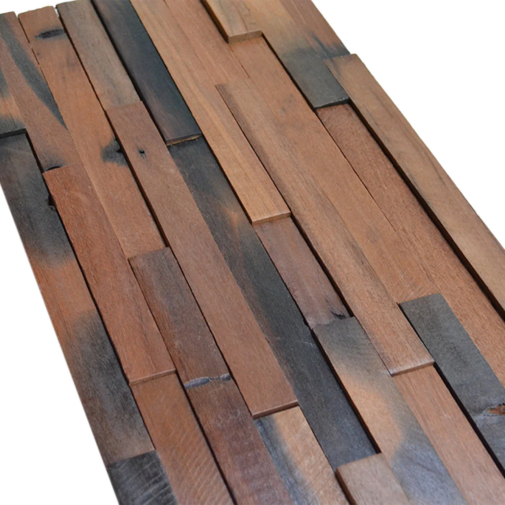 Houten Mozaïekpaneel | Shipwood XL | 30×60 cm | Hout | Tegel - Image 4