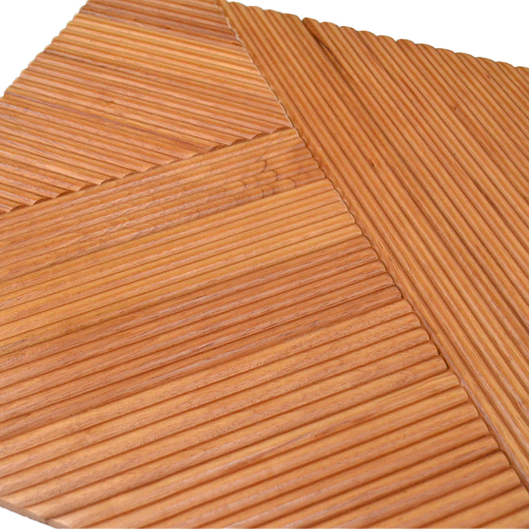 Houten Mozaïekpaneel | Xilan XL | 40×40 cm | Hout | Tegel - Image 5