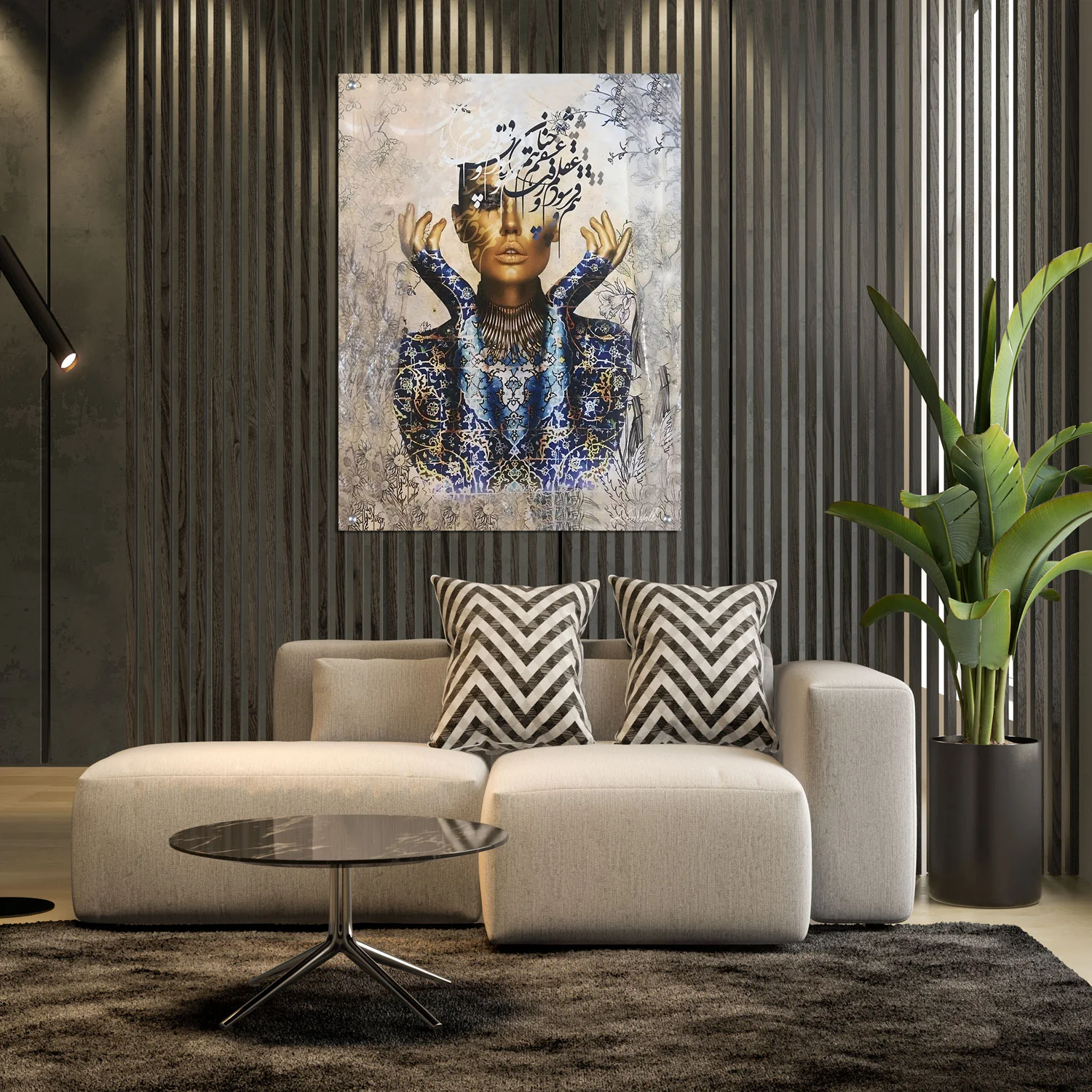 Canvas | Plexiglas Schilderij - Mystiq - Image 2